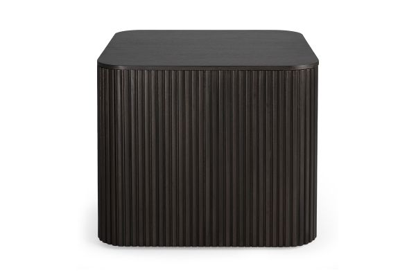 ETHNICRAFT ROLLER MAX SQUARE SIDE TABLE 50x50x40