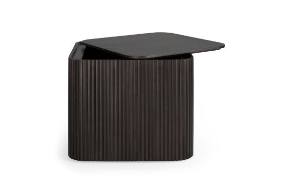 ETHNICRAFT ROLLER MAX SQUARE SIDE TABLE 50x50x40