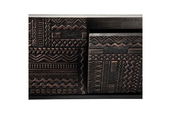 ETHNICRAFT TABWA TV CUPBOARD 1 DOOR-2 DRAWERS