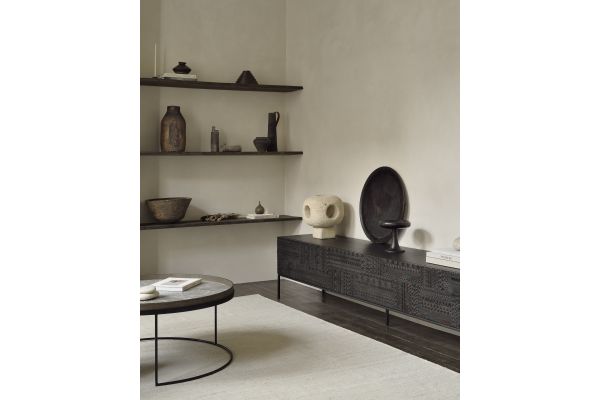 ETHNICRAFT TABWA TV CUPBOARD 1 DOOR-2 DRAWERS