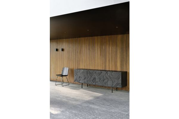 ETHNICRAFT GRAPHIC SIDEBOARD-4 DOORS 224x45x80