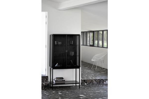 ETHNICRAFT ANDERS STORAGE CUPBOARD 2DOORS-2SHELVES