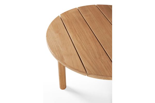 ETHNICRAFT TEAK QUATRO OUTDOOR SIDE TABLE 59x59x38