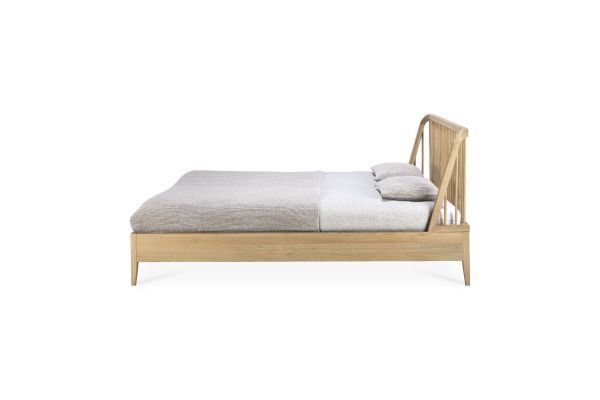 ETHNICRAFT OAK SPINDLE BED (WITHOUT SLATS) 170x210