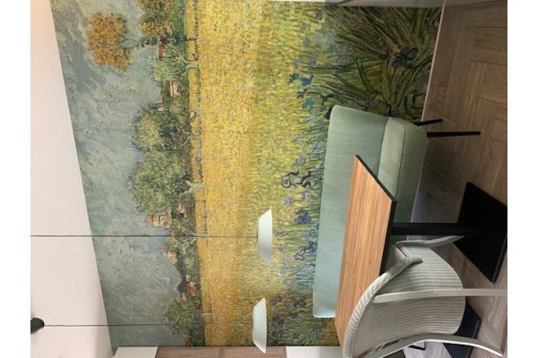 Retro eettafelbankje