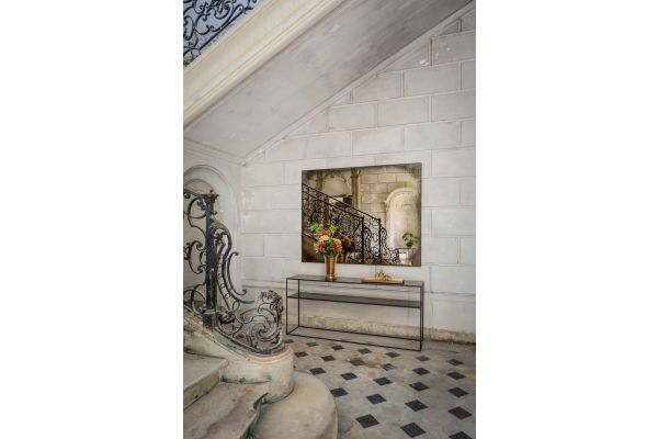 ETHNICRAFT AGED - BRONZE COPPER SOFA CONSOLE