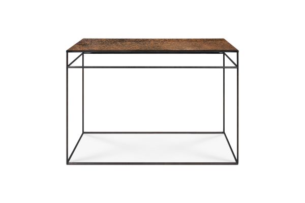 ETHNICRAFT AGED BRONZE COPPER CONSOLE 122x36x81