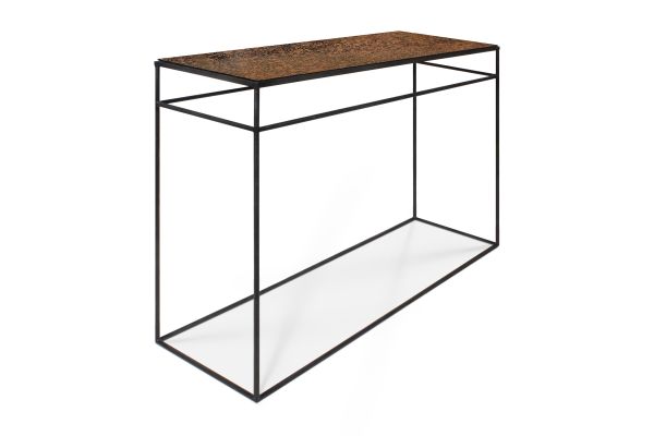 ETHNICRAFT AGED BRONZE COPPER CONSOLE 122x36x81