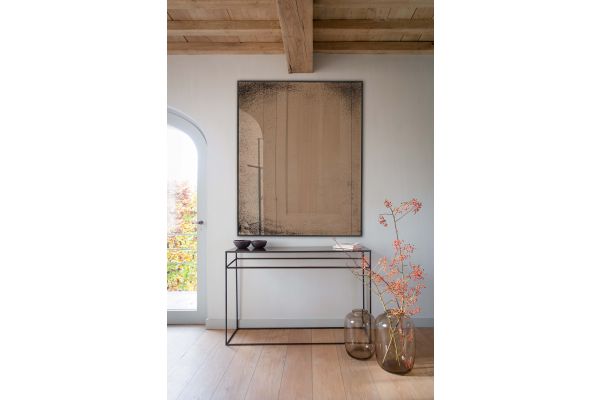 ETHNICRAFT AGED BRONZE COPPER CONSOLE 122x36x81