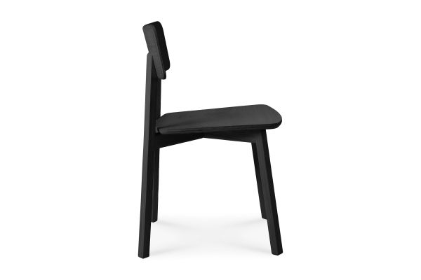 ETHNICRAFT BLACK OAK CASALE DINING CHAIR-GEVERNIST