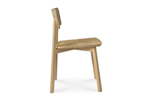 ETHNICRAFT OAK CASALE DINING CHAIR - GEVERNIST