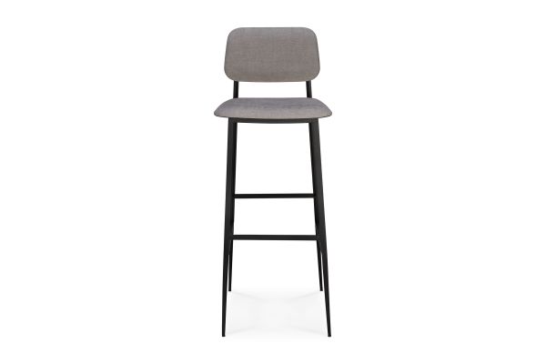 ETHNICRAFT DC BAR STOOL - LIGHT GREY 43x49x112
