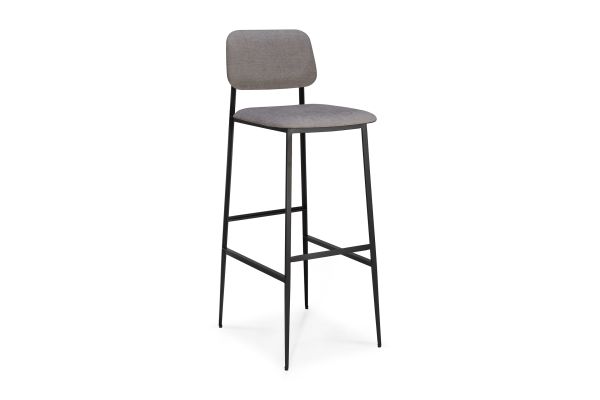 ETHNICRAFT DC BAR STOOL - LIGHT GREY 43x49x112