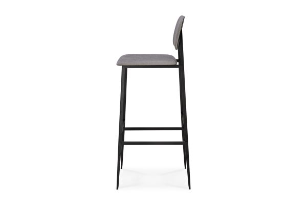 ETHNICRAFT DC BAR STOOL - LIGHT GREY 43x49x112