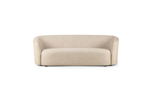 ETHNICRAFT ELLIPSE SOFA-3 SEATER-OATMEAL 217x98x71