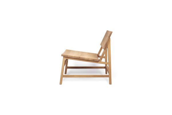 ETHNICRAFT OAK N2 LOUNGE CHAIR 58x69x70