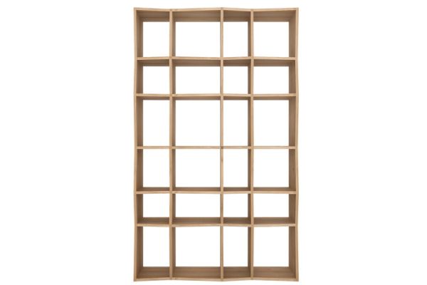 ETHNICRAFT OAK Z RACK 125x37x207
