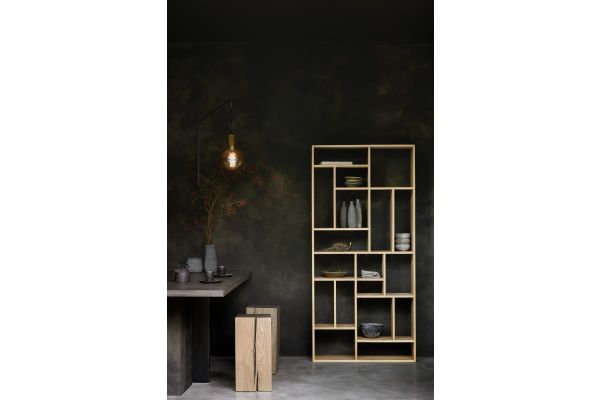 ETHNICRAFT OAK M RACK 104x30x219