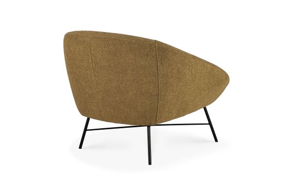 ETHNICRAFT BARROW LOUNGE CHAIR - GINGER