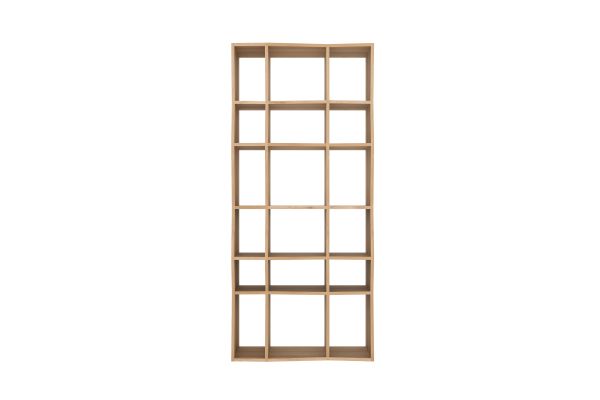 ETHNICRAFT OAK Z RACK SMALL 93x38x207 