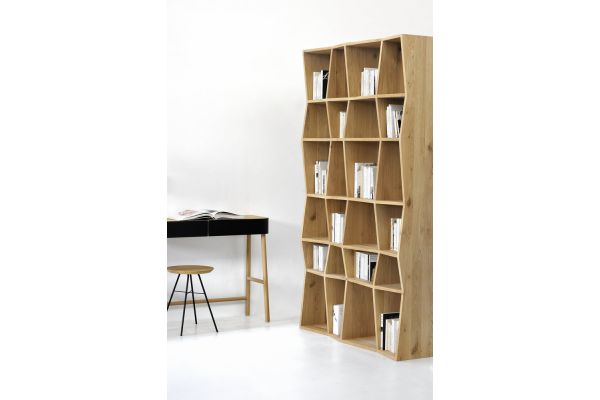 ETHNICRAFT OAK Z RACK SMALL 93x38x207 