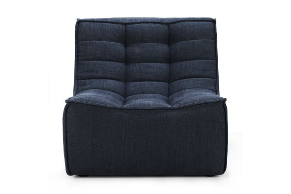 ETHNICRAFT N701 SOFA-1 SEATER-GRAPHITE 80x91x76