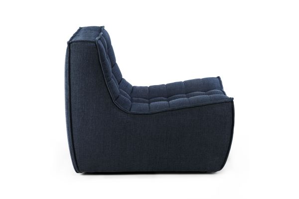 ETHNICRAFT N701 SOFA-1 SEATER-GRAPHITE 80x91x76