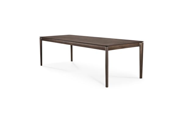 ETHNICRAFT BROWN OAK BOK DINING TABLE 200x95x76