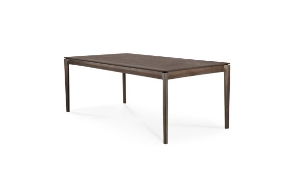 ETHNICRAFT BROWN OAK BOK DINING TABLE 180x90x76