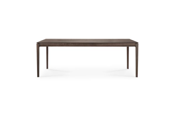 ETHNICRAFT BROWN OAK BOK DINING TABLE 220x95x76