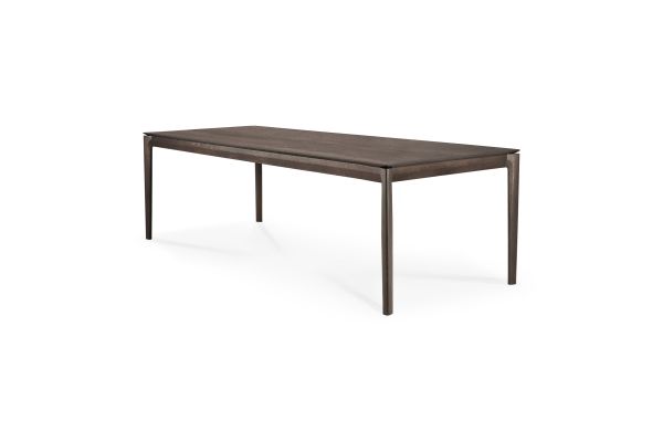 ETHNICRAFT BROWN OAK BOK DINING TABLE 220x95x76