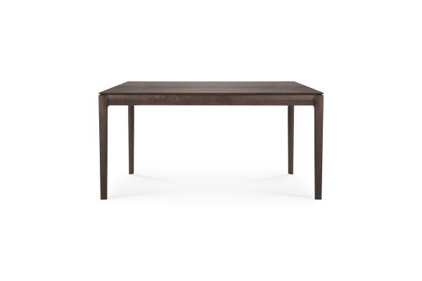 ETHNICRAFT BROWN OAK BOK DINING TABLE 160x80x76