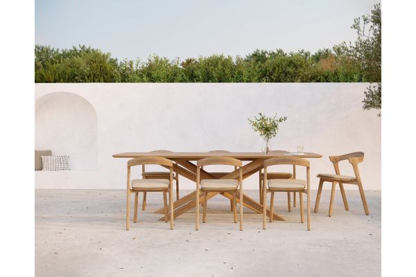 ETHNICRAFT TEAK MIKADO OUTDOOR DINING TABLE 240