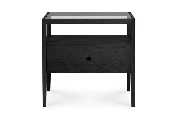 ETHNICRAFT SPINDLE NACHTKASTJE EIKEN 55X35X52