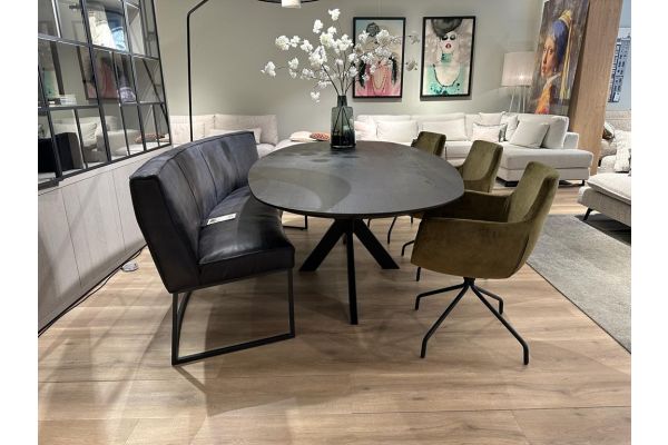 THE PERFECT BENCH OVAAL 4-ZITS 225 CM