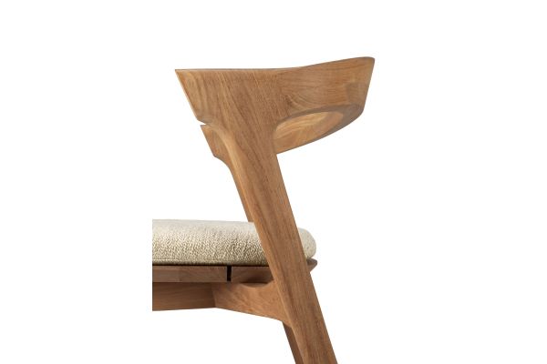 ETHNICRAFT TEAK BOK OUTDOOR DINING CHAIR 50x54x76