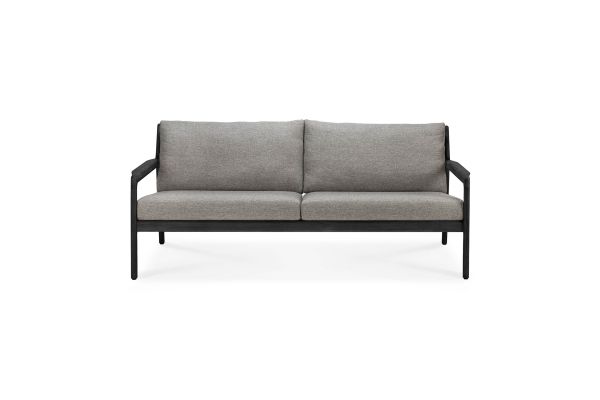 ETHNICRAFT JACK OUTDOOR BANK TEAK ZWART 180X90X73