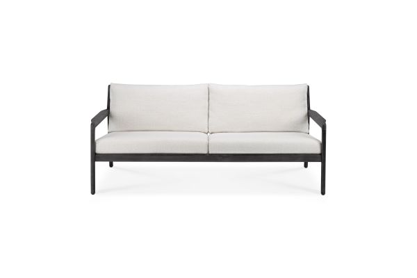 ETHNICRAFT JACK OUTDOOR BANK TEAK ZWART 180X90X73