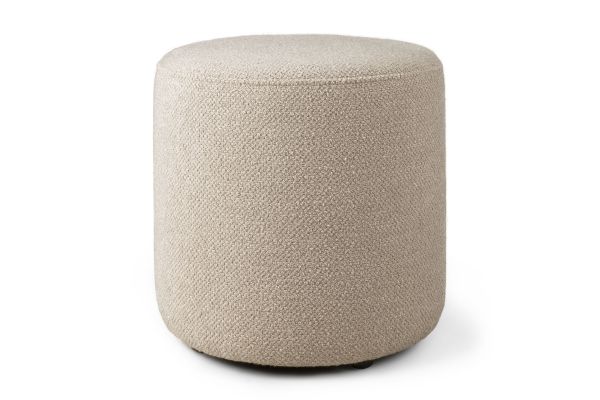 ETHNICRAFT BARROW POOF | OFF WHITE | 40X40X40 CM