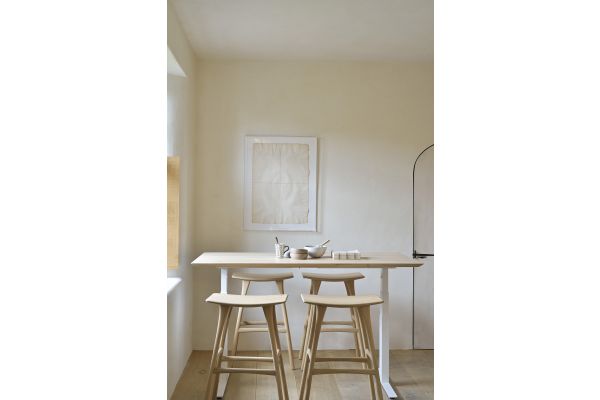 ETHNICRAFT BOK ADJUSTABLE DESK  | OAK | 69X115X62 