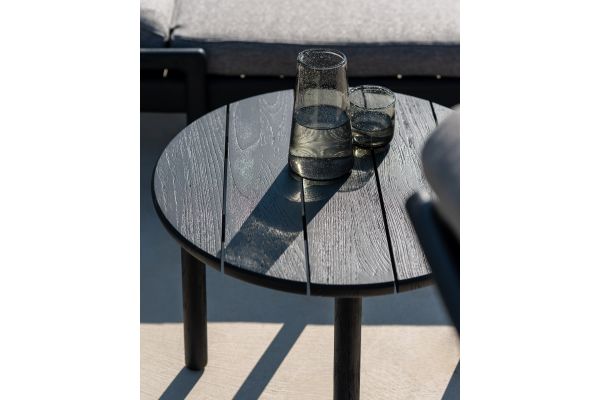 ETHNICRAFT QUATRO OUTDOOR BIJZETTAFEL | TEAK ZWART
