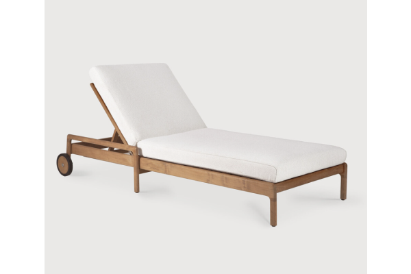 ETHNICRAFT JACK OUTDOOR VERSTELBAAR LIGBED | WHITE