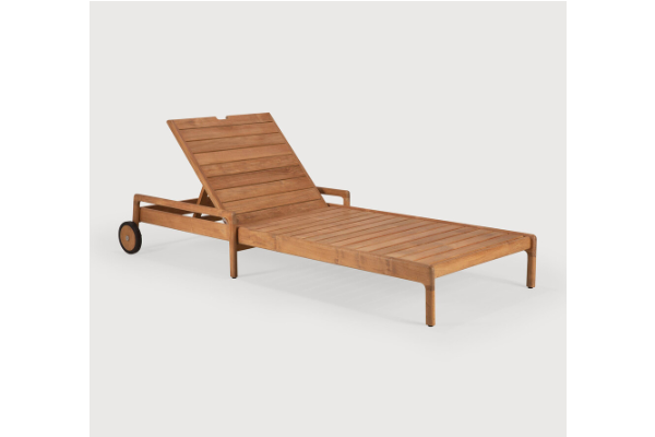 JACK OUTDOOR VERSTELBAAR LIGBED | TEAK | 84X216X34