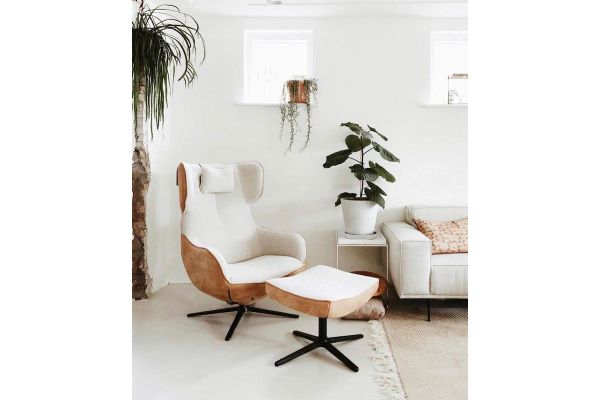 Cubic fauteuil met lage rugleuning