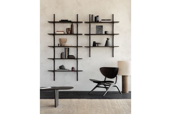 ETHNICRAFT PI WANDPLANK | MAHONIE DARK BROWN