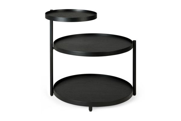 EHNICRAFT SWIVEL TRAY  BIJZETTTAFEL MET DIENBLAD 