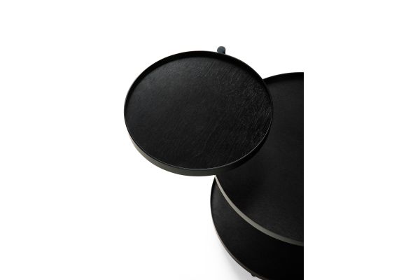 EHNICRAFT SWIVEL TRAY  BIJZETTTAFEL MET DIENBLAD 