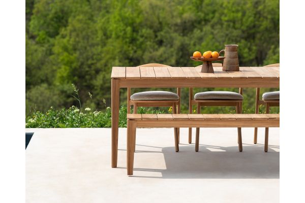 ETHNICRAFT BOK OUTDOOR BANK TEAK | 35D/137B/46H 