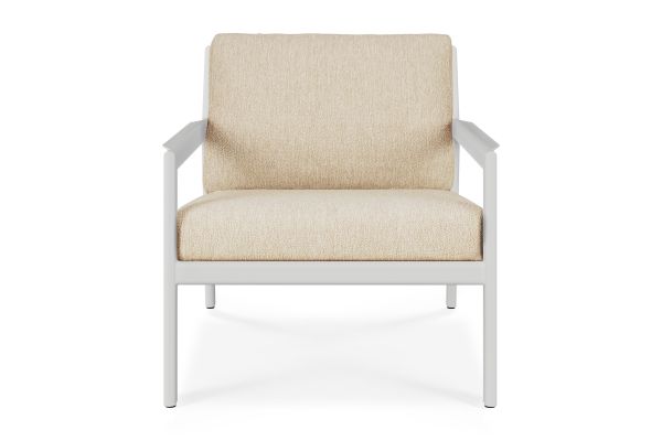 ETHNICRAFT JACK OUTDOOR LOUNGESTOEL ALUMINIUM NATU