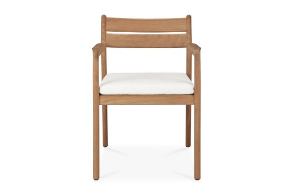 ETHNICRAFT JACK OUTDOOR STOEL TEAK OFF WHITE 